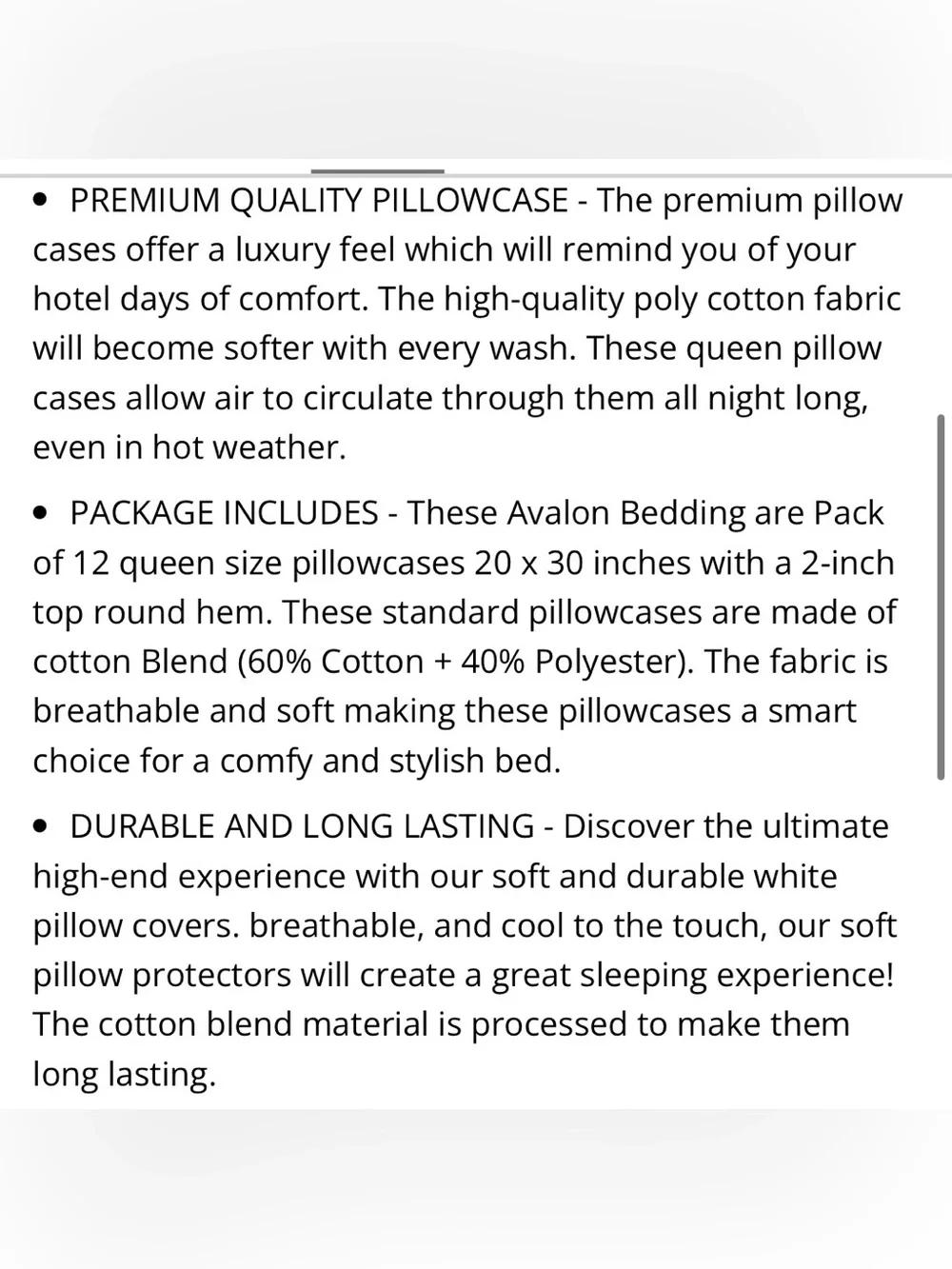 Avalon Bedding new packaging